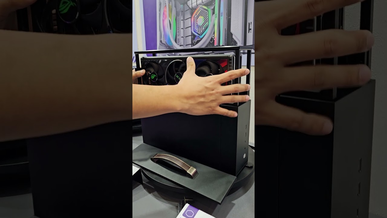 Cooler Master x ROG เคสที่เกิดมาเพื่อการ์ดจอใบนี้เท่านั้น #computex2024  #extremeit #coolermaster