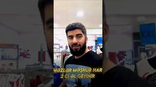 Harun Məmmədov Memi̇-Dən Paltar Alarkən