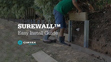 SureWall - Slide Together Retaining System - Easy Install Guide