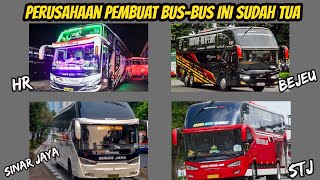 6 Karoseri BUS TERTUA dan TERBAIK di Indonesia