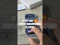 17 pro max display problem new phone hollow sound in centre of display  cheap quality iphone silver