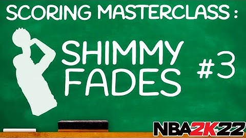 How To MASTER Post Shimmy Fades On NBA 2K22 ! Scoring Masterclass #3 : Post Shimmy Fades Tutorial