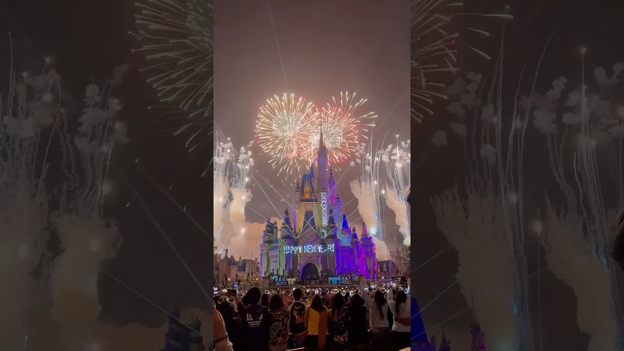 2023 New Year Fireworks at Magic Kingdom