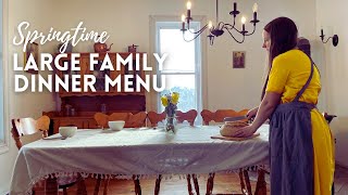 Family of 8 What We Eat In A Week  From Scratch Meals For Spring