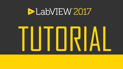 LabVIEW 2017 Tutorial - Change font Color and Size