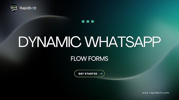Create Dynamic WhatsApp Flows Without Endpoints | Step-by-Step Tutorial
