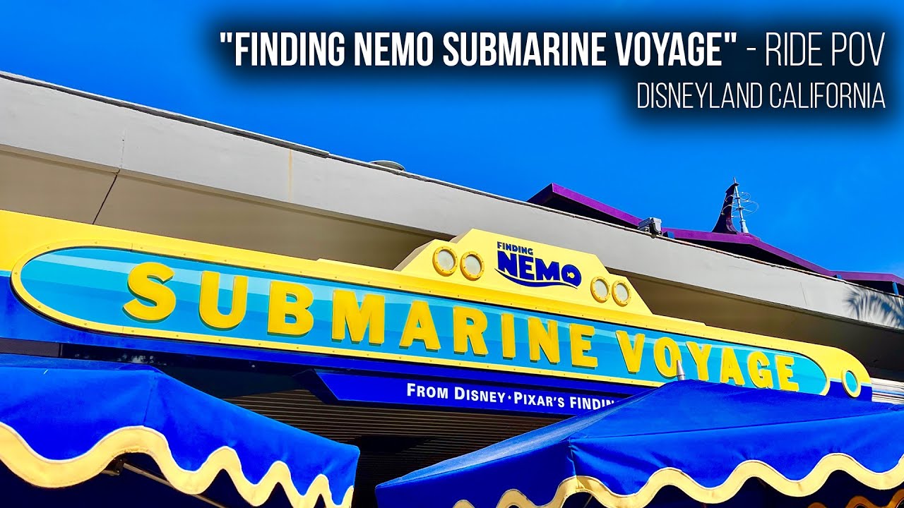 Finding Nemo Submarine Voyage - Ride POV - YouTube