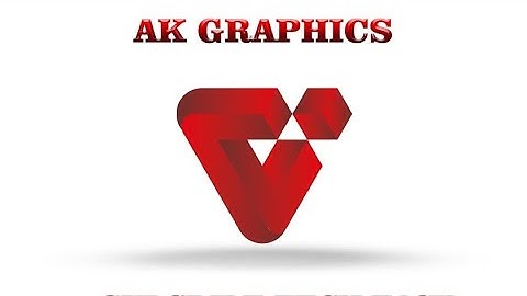 3D Triangle logo Design easy way to design in illustrator#subscribe