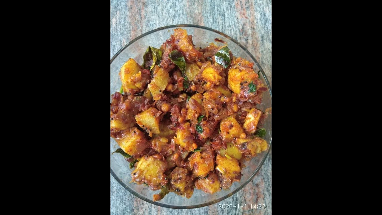 Spicy Potato Curry in 5 minutes (Tamil) YouTube