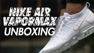 NIKE AIR VAPORMAX 2.0 TRIPLE WHITE UNBOXING | REVIEW & ON FOOT
