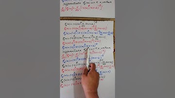 Find the nth Derivative of f(x)=ln(ax + b)
