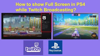 Hey guys, in this video, i am explaining how to show full screen ps4
console while you broadcasting or streaming twitch. join amazon twitch
prime for f...