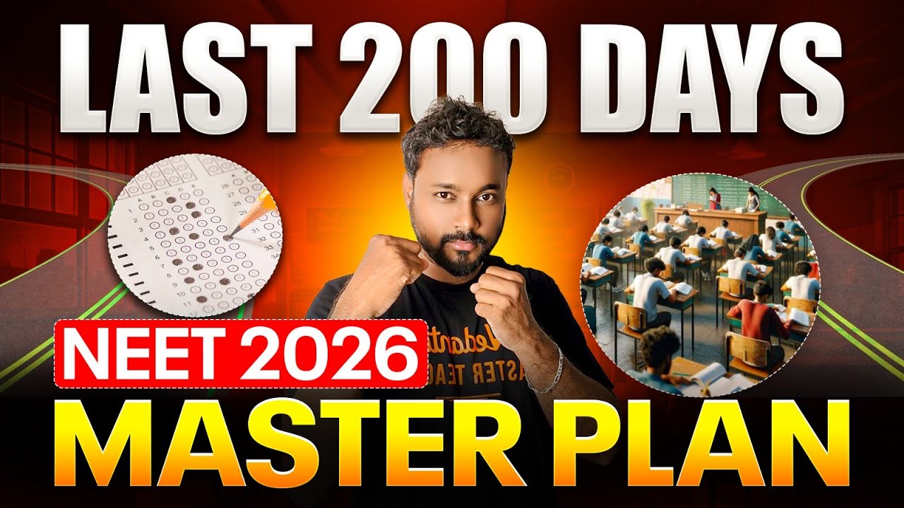 Last 200 Days NEET Master Plan | NEET 2026 Strategy | by Shiva Sir ...