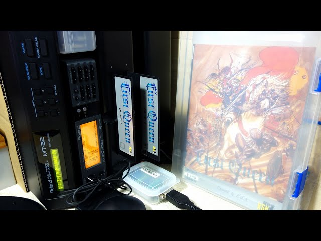 美品　動作確認済み　ファーストクィーン　x68000 X68000でゲーム宅飲み】「ファーストクイーン オルニック戦記」【昨日