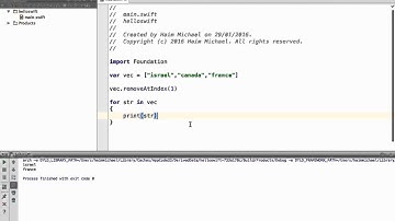 The Array removeAt Method in Swift