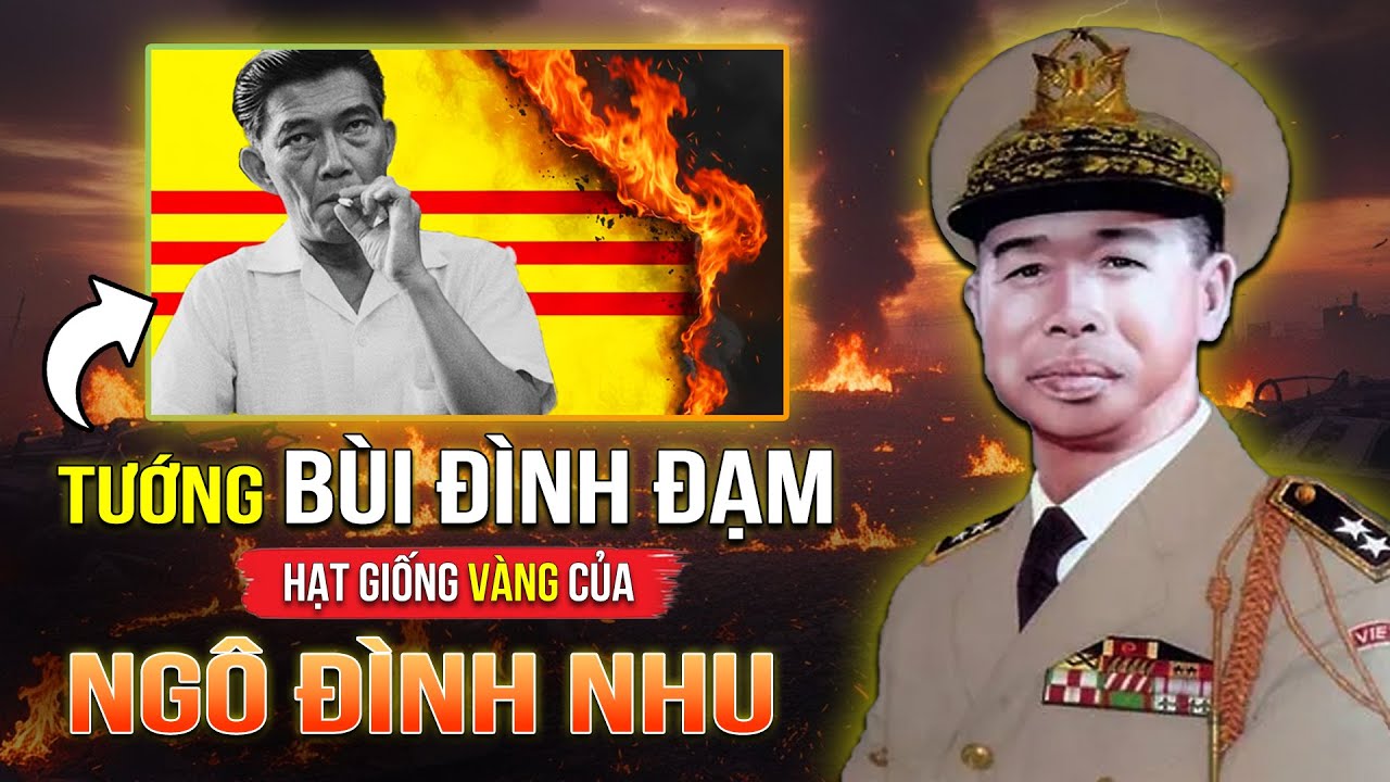 Tiểu sử Bùi Đình Đạm - Tướng chăm học nhất Việt Nam cộng hòa nhưng kém thông minh