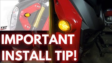 TST TURN SIGNAL REVIEW! (Honda Grom)
