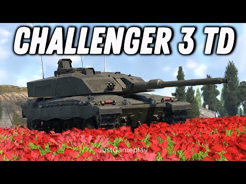 Challenger 3 TD British Main Battle Tank Gameplay | War Thunder