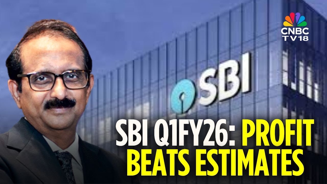 SBI Q1FY26 Results: Net Profit At ₹19,160.4 Crore Net Interest Income At ₹41,072.4 Crore | CNBC TV18