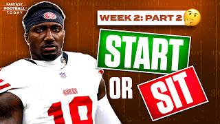 Week 2 Start Sit Advice (Part 2) | Sneaky Starts & Players to BENCH | 2026 Fantasy Football