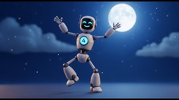 Seven Little Robots Play Music | Best Nursery Rhymes and Kids Songs Collection