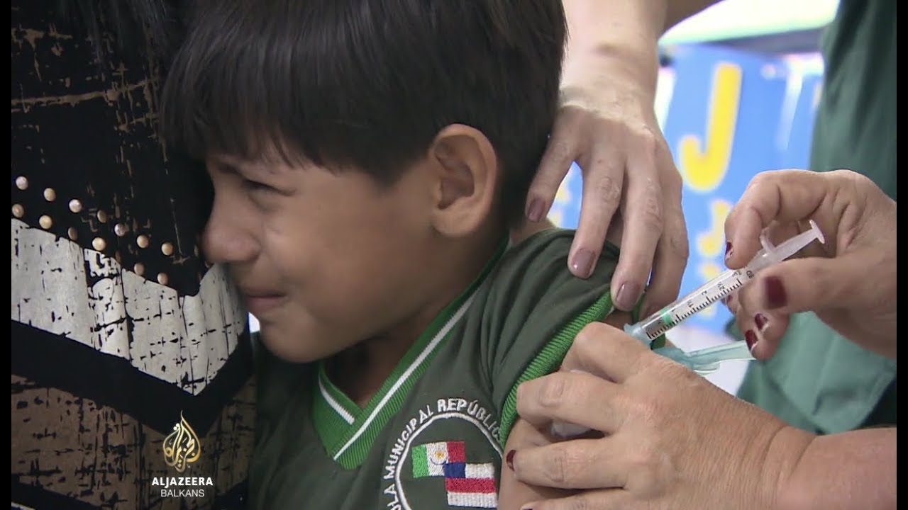 وباء الحصبة في البرازيل
