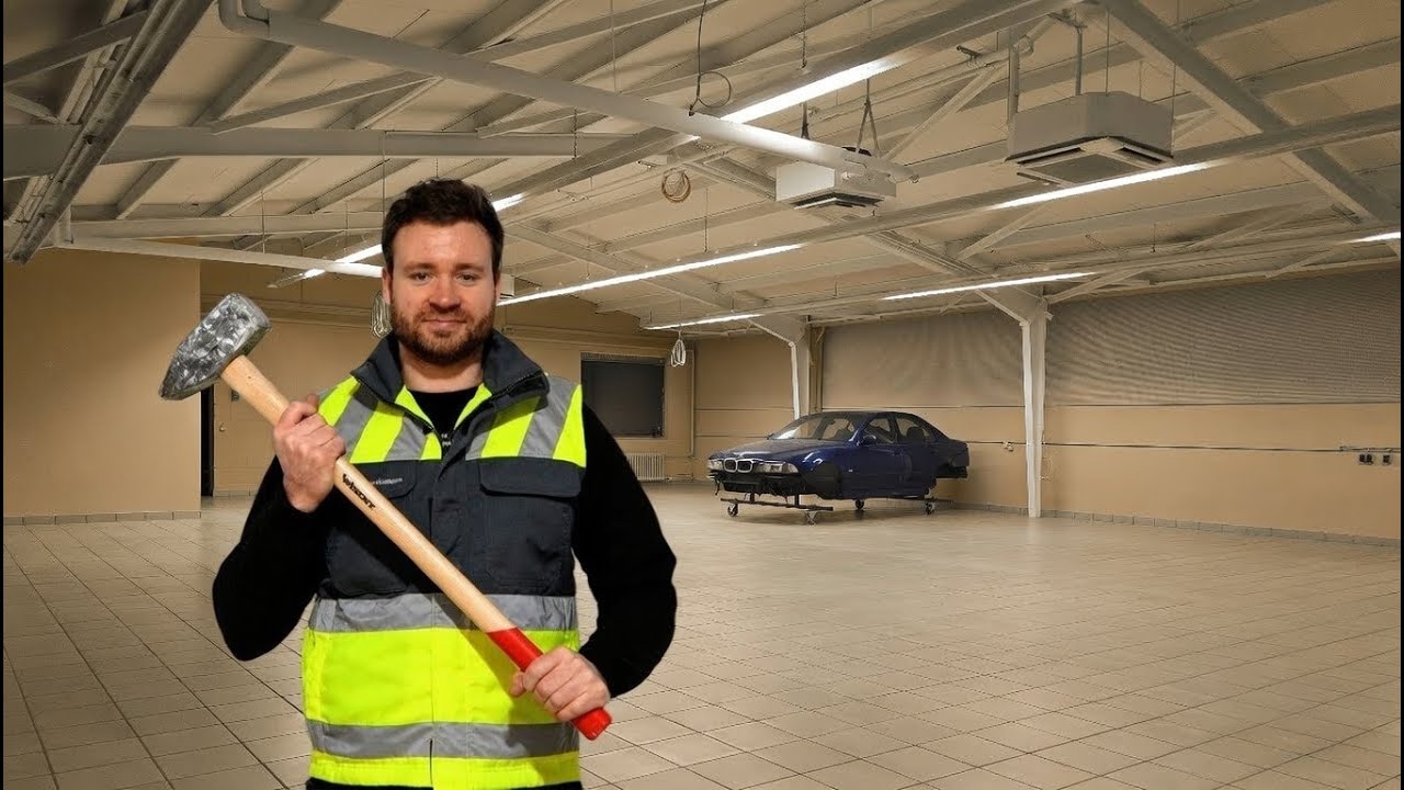 Transforming an Old Building Into a Dream Car Restoration Workshop