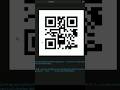 🔥 “Make QR Code in 5 Lines!"#shorts #coding