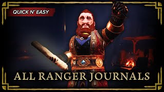 Return to Moria  All Ranger Journal Camp Locations