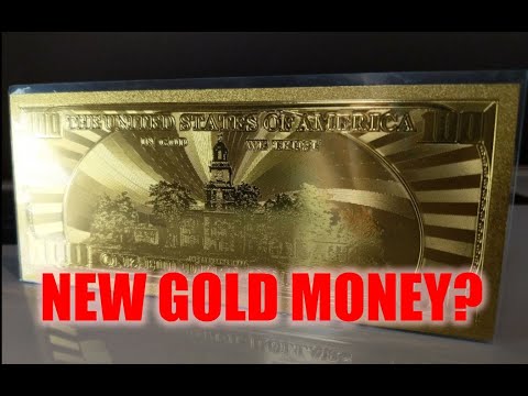 Gold Bills Replacing US Dollar? "Goldbacks" are Here