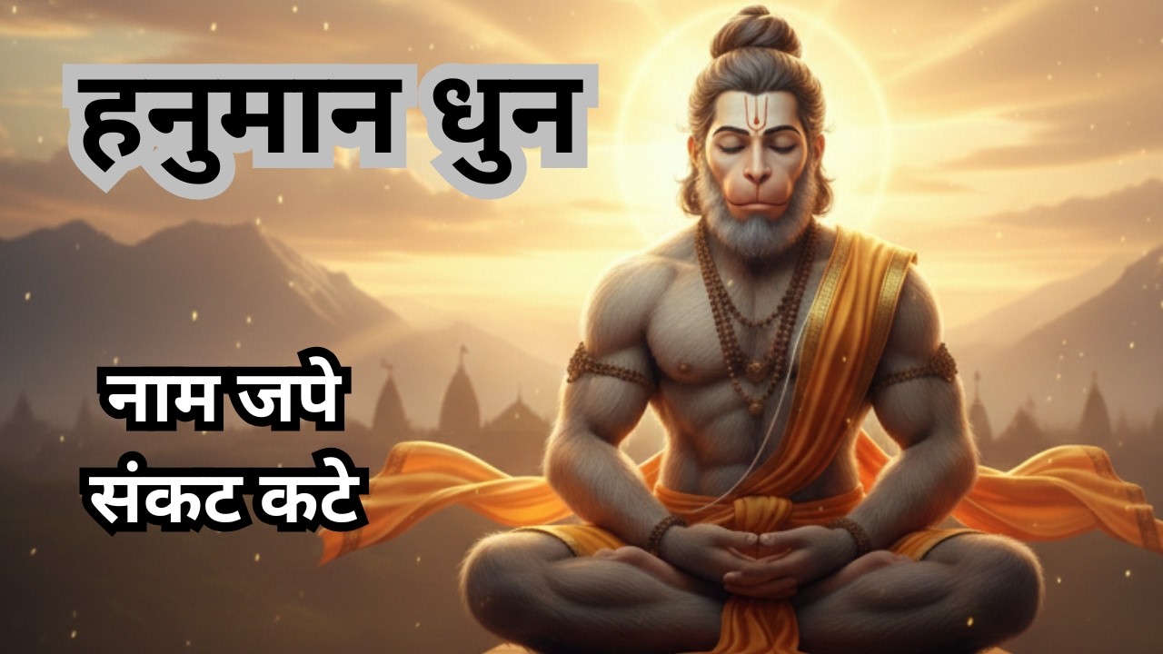 Hanuman Dhun | Hanuman Naam Dhun | Peaceful Hanuman Chant for Protection, Strength & Meditation