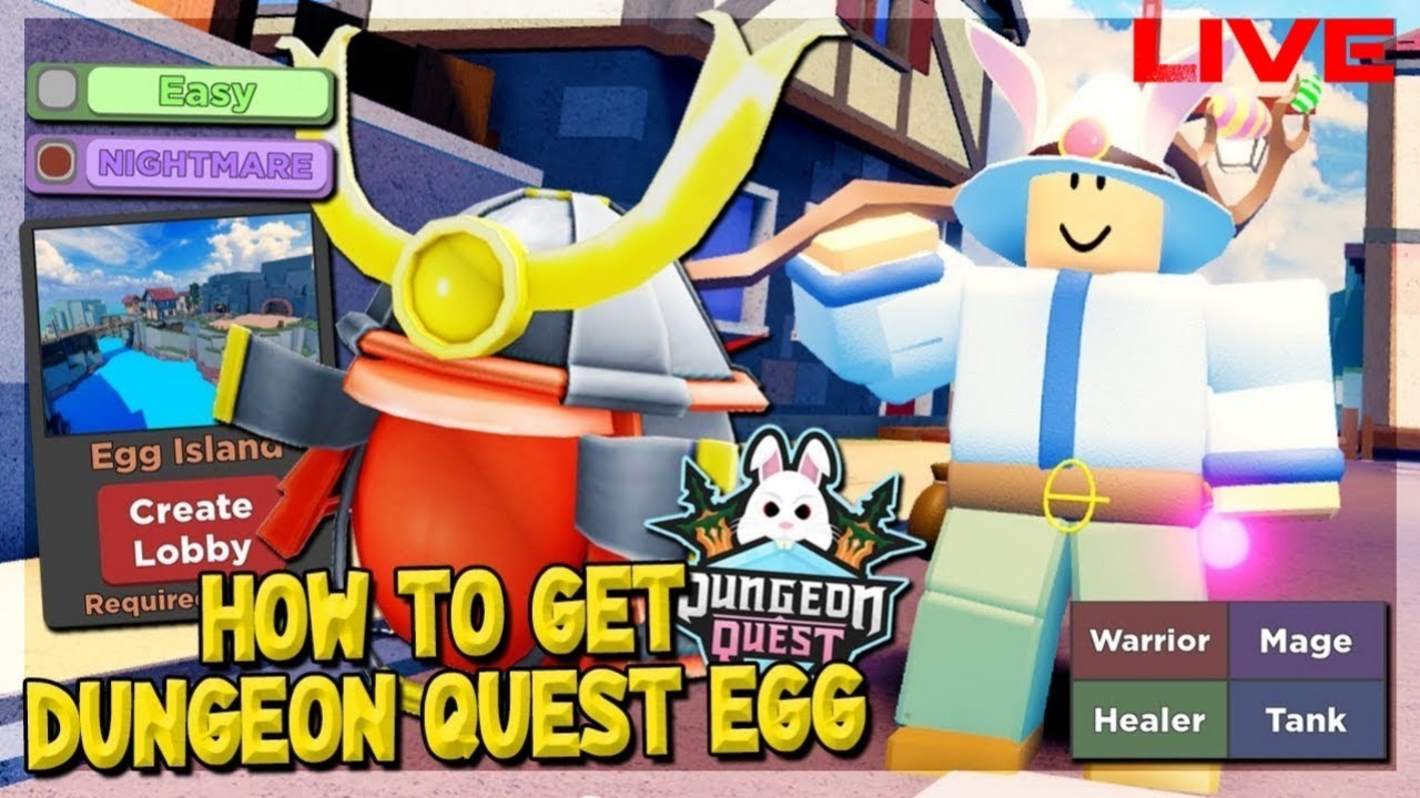 Live Event Dungeon Quest Looking For All Hidden Eggs Easter Event Youtube - roblox easter event robux roblox cheat fast run