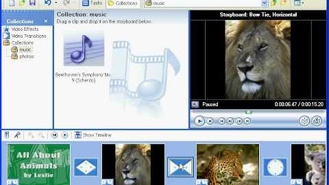 Windows Movie Maker Quickstart Tutorial - Part 3