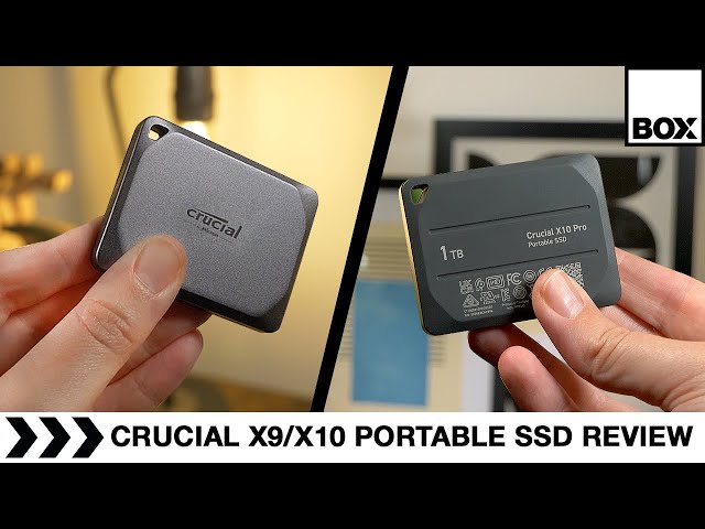 Crucial X9 Pro & X10 Pro Portable SSD Review