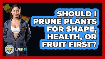 Should I Prune Plants For Shape, Health, Or Fruit First? - LearnToDIY360.com