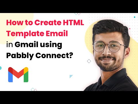 How to Create HTML Template Email in Gmail using Pabbly Connect