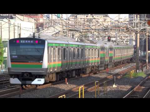JR高崎線E233系南浦和通過/JR Takasaki line at Minami-Urawa Pass/2014.05.03