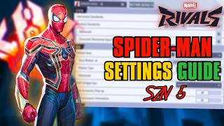 RANK #1 Spider-Man Settings Revealed! | Marvel Rivals PC/Controller 