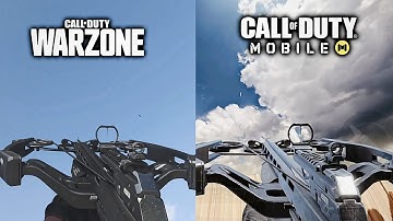 COD Mobile vs COD Warzone Gun Reloading Animation (2021)
