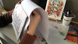 How to cross stitch and sew a book screenshot 5