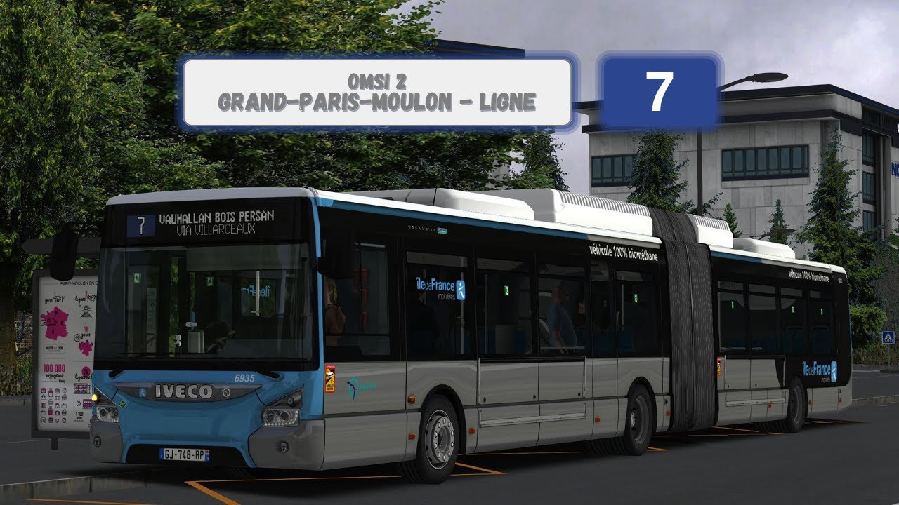 Omsi 2 | Grand-Paris-Moulon - Ligne 7 Orsay-Ville Gare | Iveco Urbanway 18 GNV C9