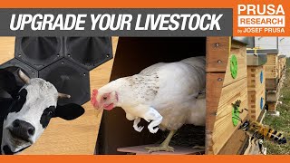 Upgrade your livestock: 3D printed accessories for chickens, bees, cows, horses and more!