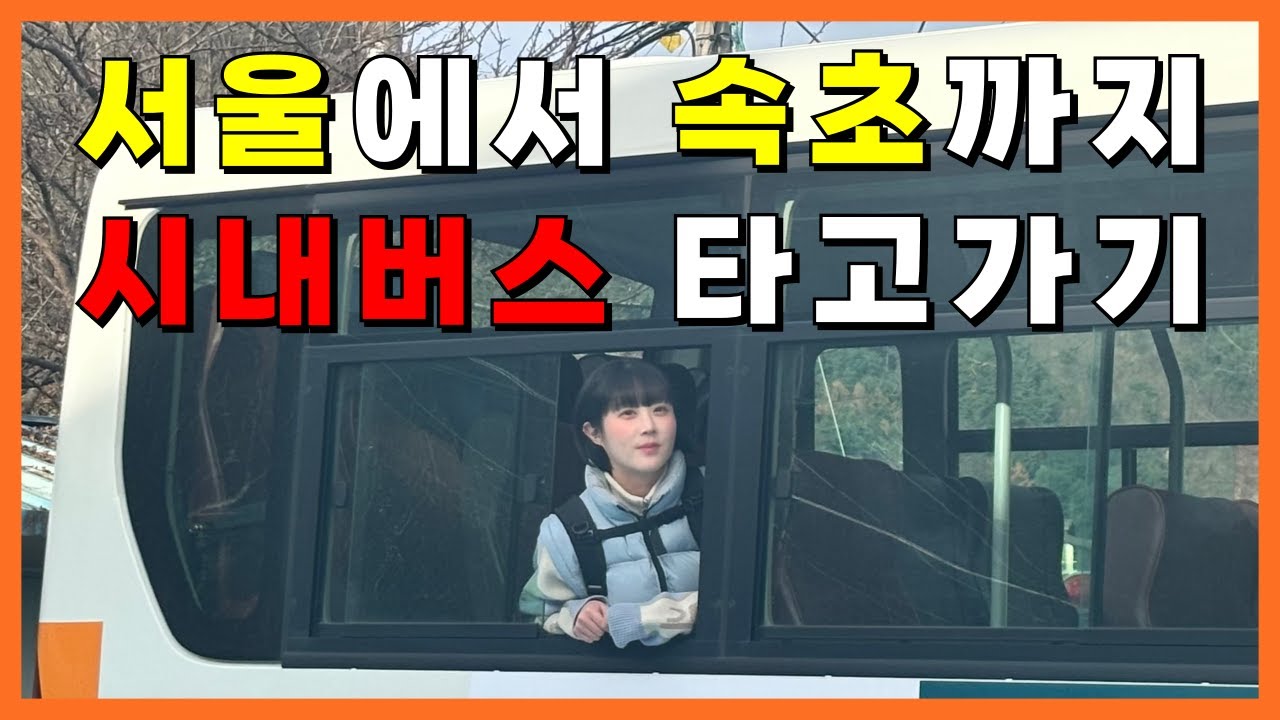 시내버스 타고 서울에서 속초까지 하루 만에 갈 수 있을까?? 🚌