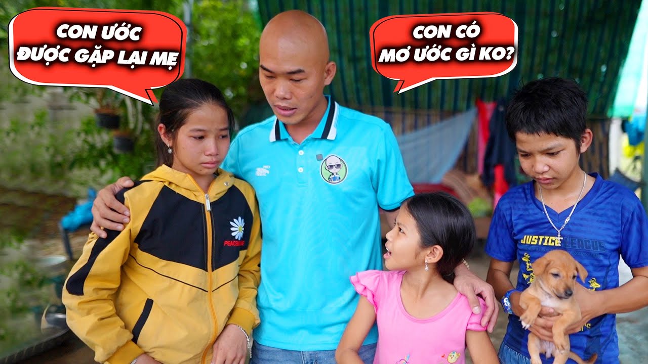 MẸ ĐI LẤY CHỒNG 8 NĂM KHÔNG THẤY VỀ THĂM CON, BA ĐỨA CON MƠ ƯỚC 1 LẦN ĐƯỢC GẶP LẠI MẸ