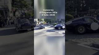 Ferrari 250 GTO &amp; Lancia Zagato arriving at Villa Erba – Concorso d’Eleganza 2026