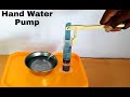 How to make Hand Water Pump -Budget Paper