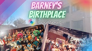Touring The Original Barney Studio At Color Dynamics