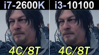 i7-2600K (4.5GHz) Vs. i3-10100 | New Games Benchmarks