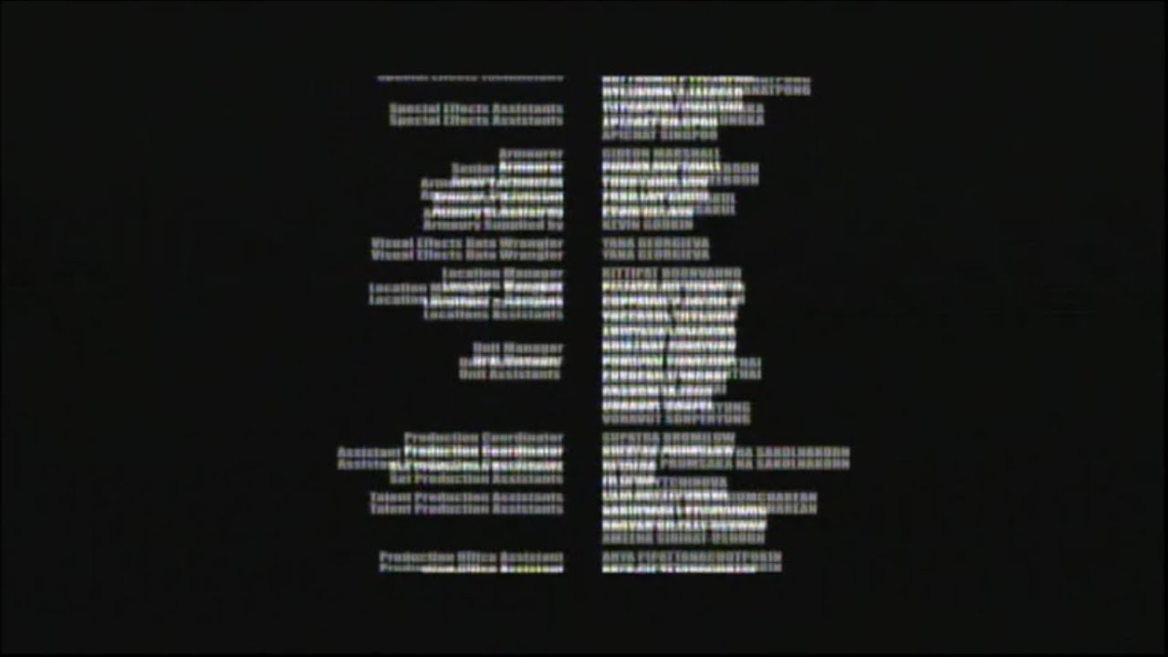 Mechanic: Resurrection (2016) End Credits (USA 2024)