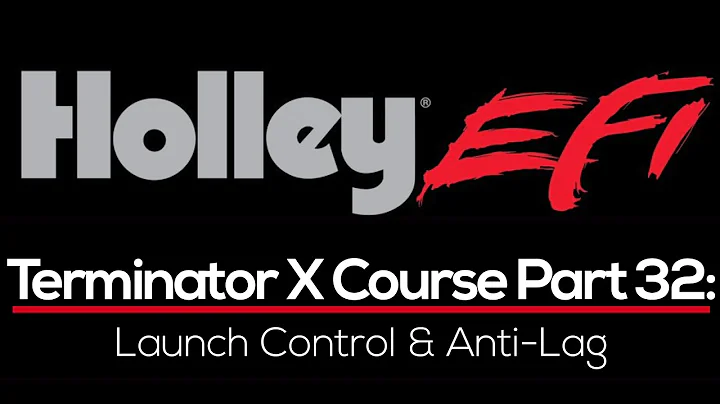 Holley Terminator X Training Course Part 32: Launch Control & Anti-Lag | Evans Performance Academy